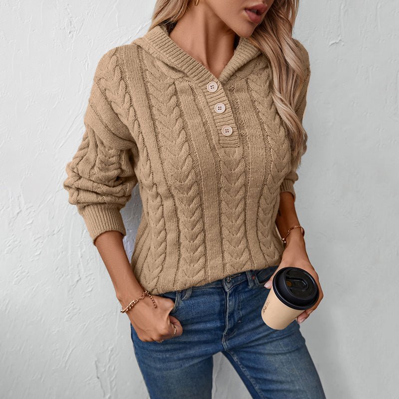 ÅSE | KABELSTRICK - PULLOVER - Nordic Boutique & Co.