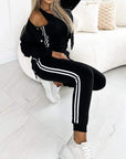 ASHLEY | 3-TEILIGES SET MIT BASEBALLJACKE & HOSE