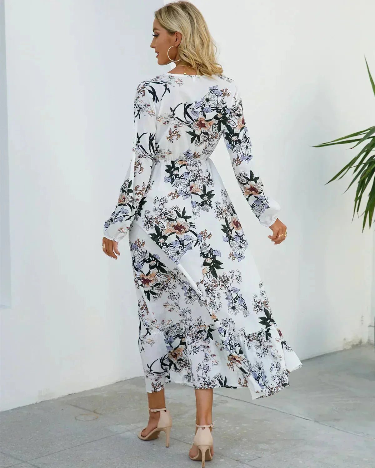 CALLIOPE | BLUMEN MAXIKLEID - Nordic Boutique & Co.