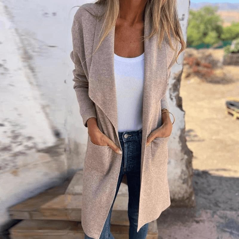 CAROLA | HANDGEWEBTER CARDIGAN FÜR FRÜHJAHR - UND HERBST - Nordic Boutique & Co.