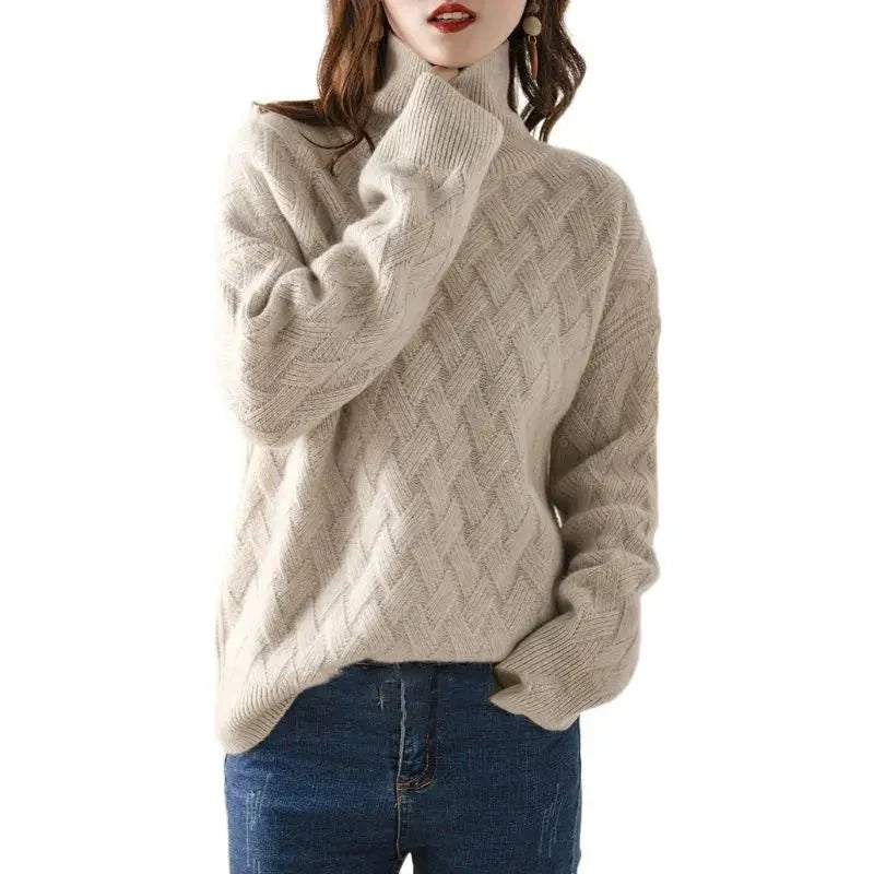 KAYLA | BEQUEMER GESTRICKTER PULLOVER