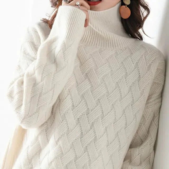 KAYLA | BEQUEMER GESTRICKTER PULLOVER