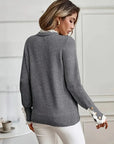 LOVISE | SPITZE VOLANT PULLOVER