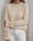 LOVISE | SPITZE VOLANT PULLOVER