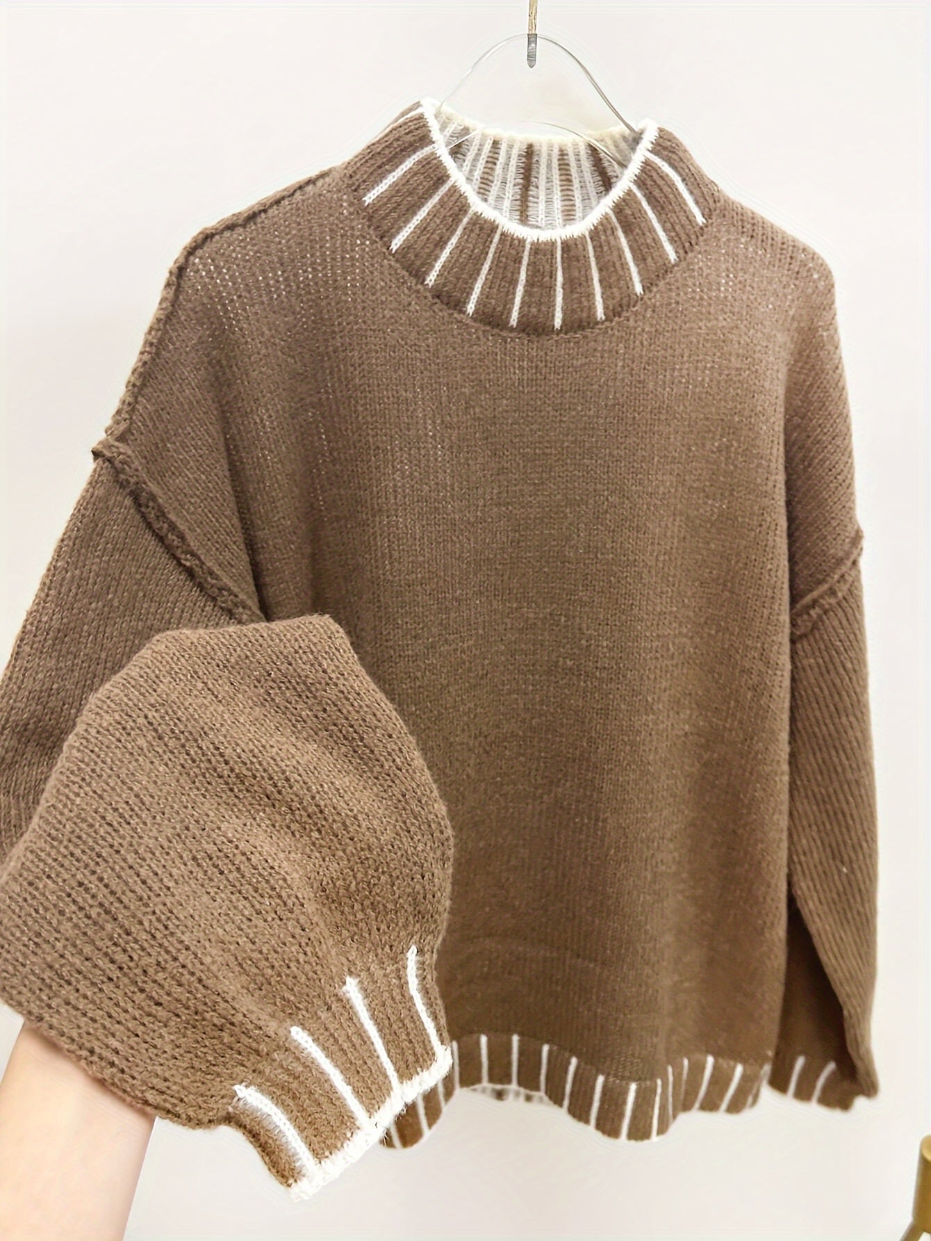 MATHILDE | ELEGANTER ÜBERGRÖßEN - PULLOVER - Nordic Boutique & Co.