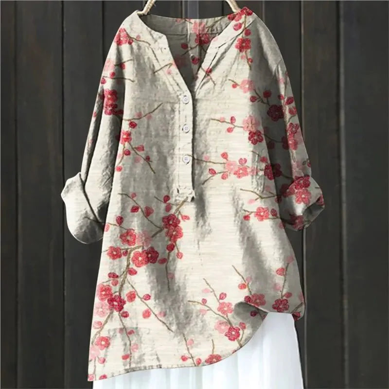 POPPY | BLUSE MIT BLUMENMUSTER