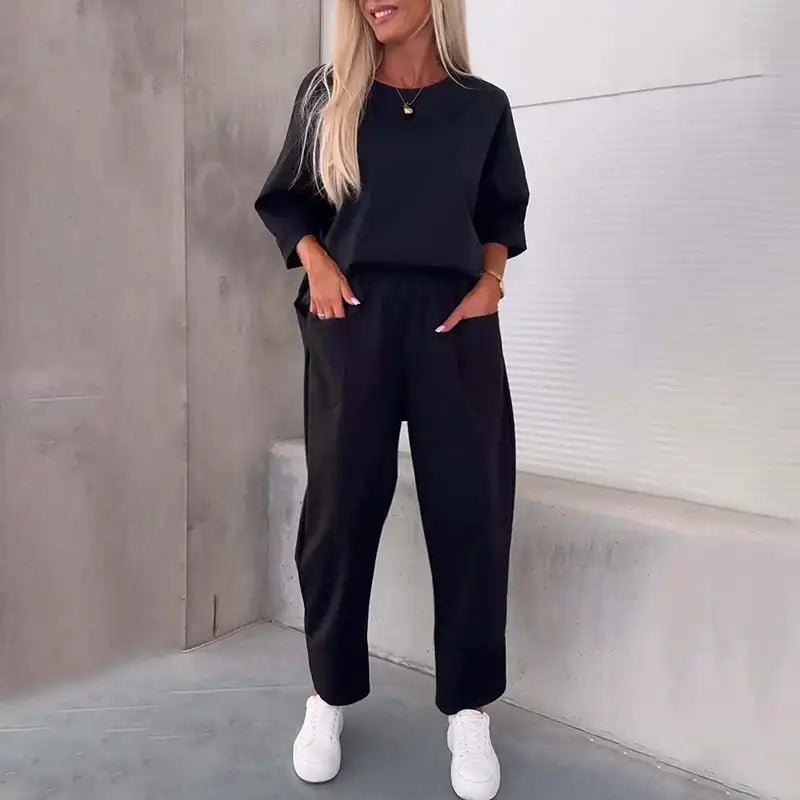 SYNNE | 2 - TEILIGES JOGGER - SET - Nordic Boutique & Co.