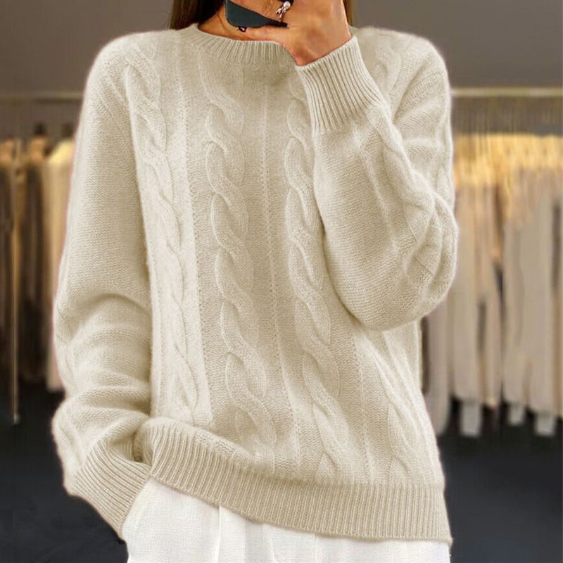 TAMARA | WARM GESCHNEIDETER PULLOVER