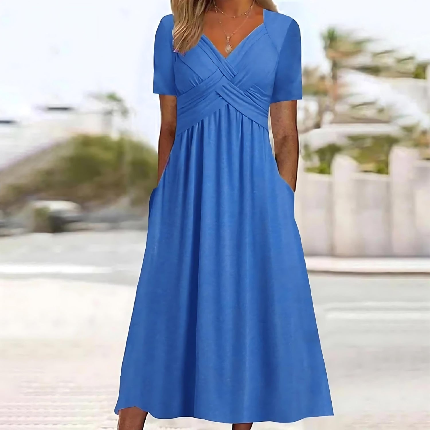 THALYN | STILIGE MAXI-KLEID