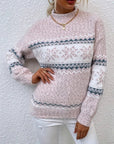 VICTORIA | SNØFNUGG STRICKPULLOVER