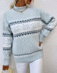 VICTORIA | SNØFNUGG STRICKPULLOVER