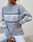 VICTORIA | SNØFNUGG STRICKPULLOVER