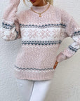 VICTORIA | SNØFNUGG STRICKPULLOVER