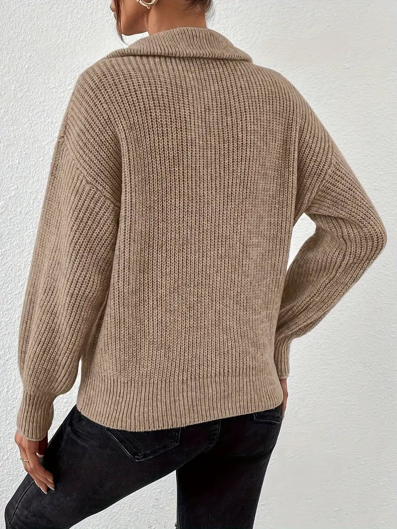 YLVA | GLIßGENE KAPUZENPULLOVER